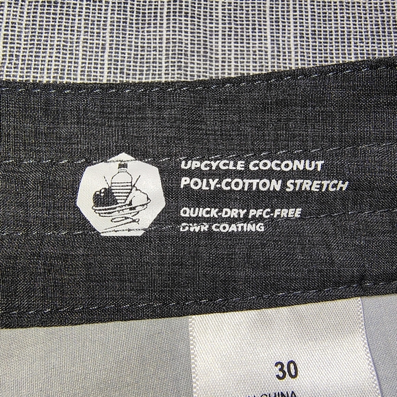 Vissla The Point Board‎ Shorts Size 30 Small 19.5" Blue Gray Striped Surf Swim - Picture 5 of 12